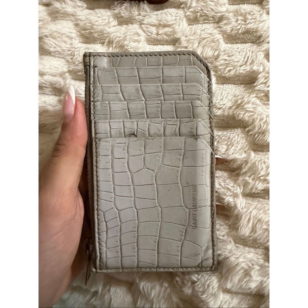 3 WALLET / CARHOLDER BUNDLE YSL + HERMES - Picture 7 of 11